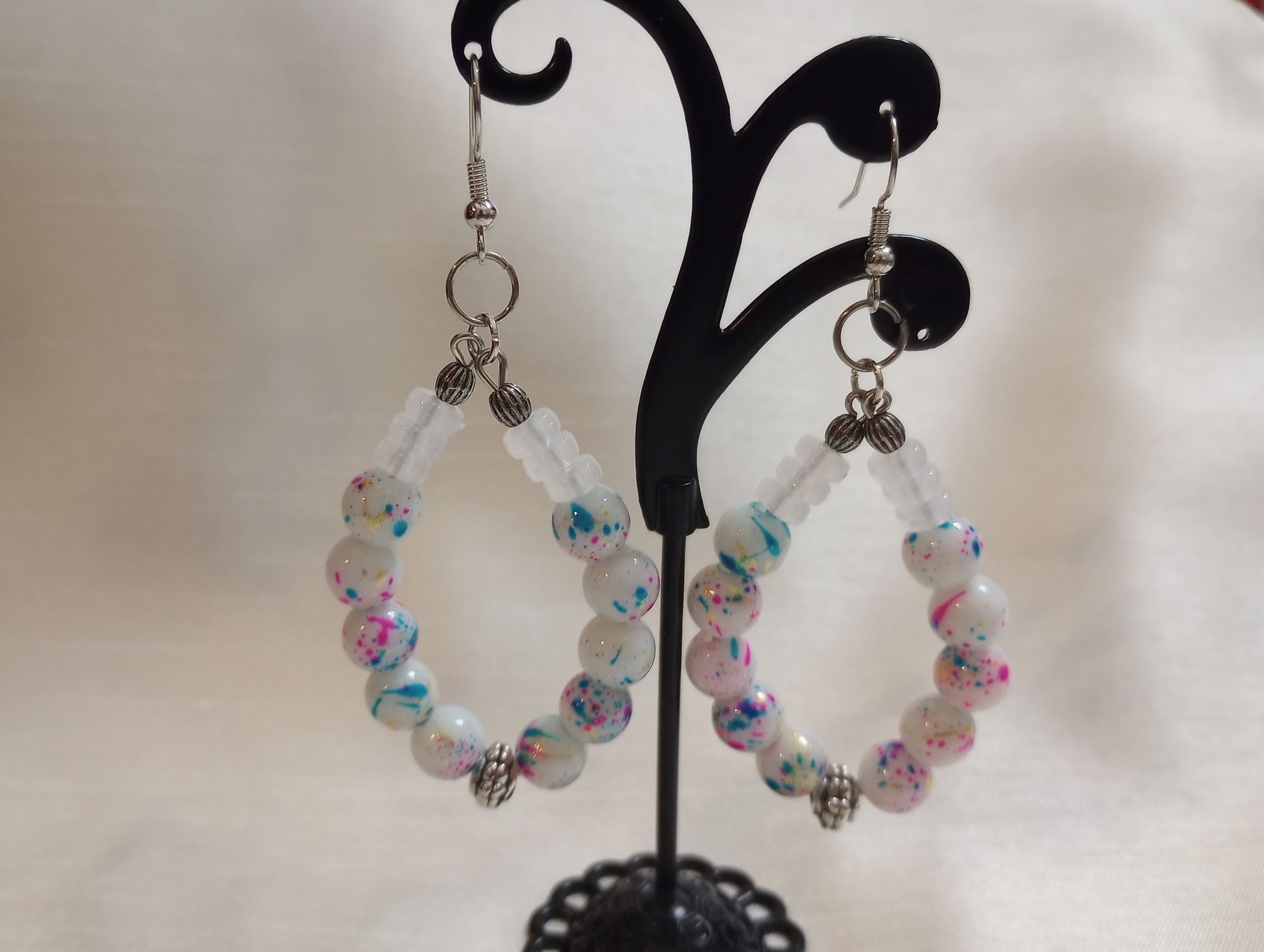 A – Pearl Dye Earrings