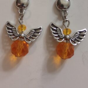 A - Angel Orange Earrings