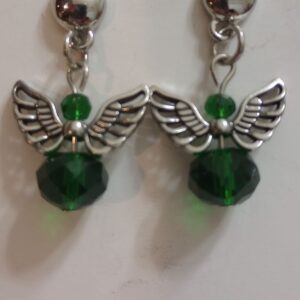 A - Angel Emerald Earrings