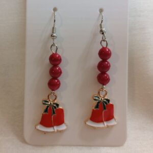 A - Christmas Bell Earrings
