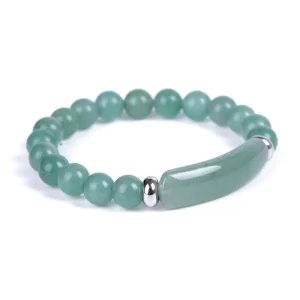 B - Jade Stone Bracelet
