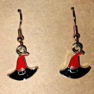 A - Witch Hat Earrings