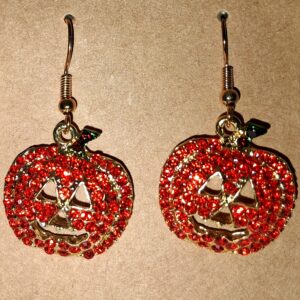 A - Pumpkin Earrings