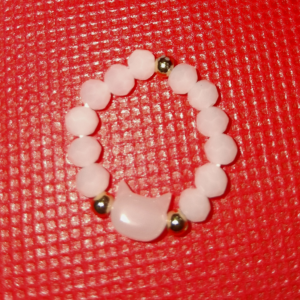 D - Cat Beaded Ring
