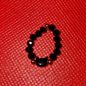 D - Black Cat Ring