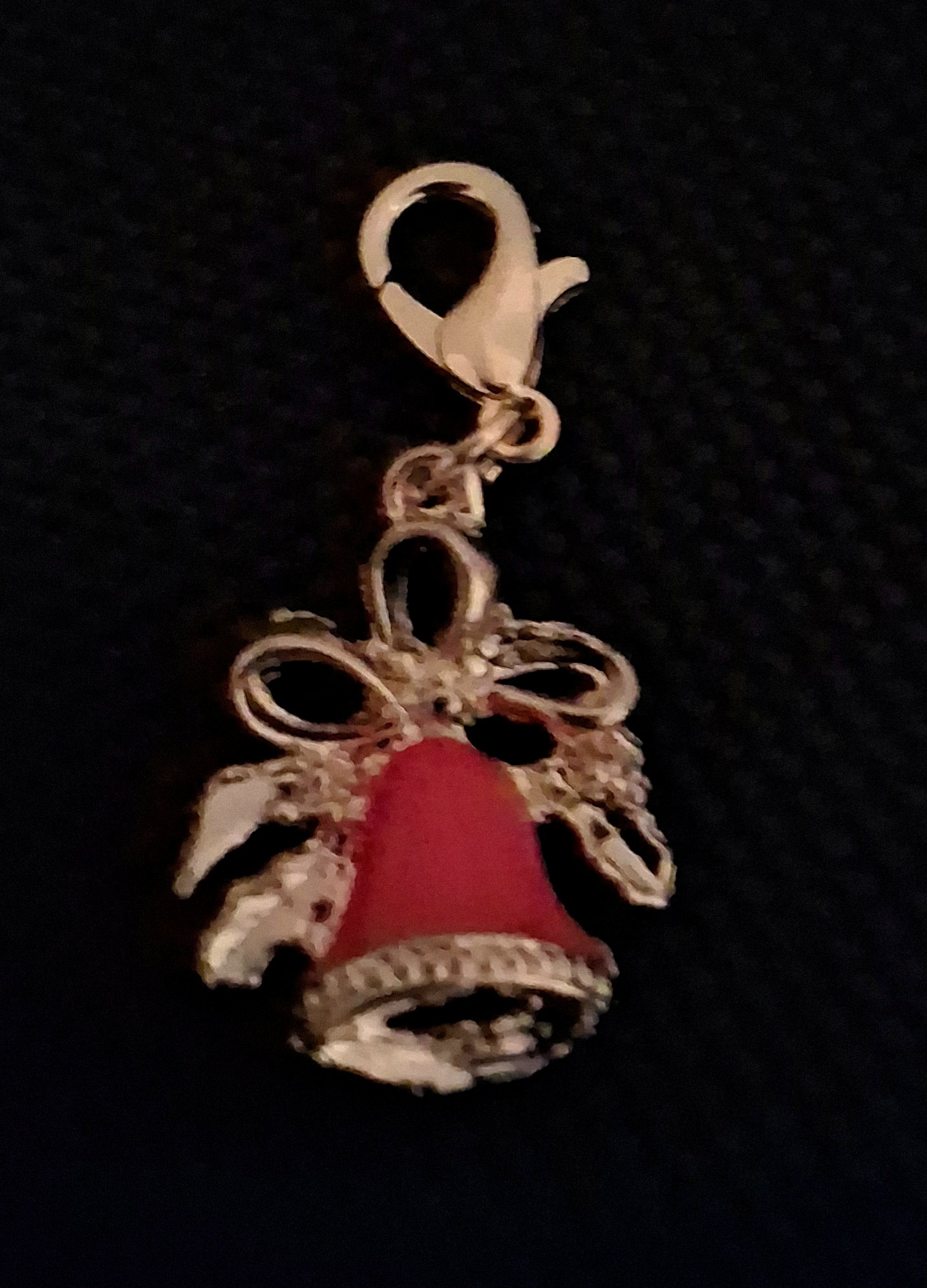 F – Christmas Bell Charm