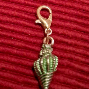 F - Green Shell Charm