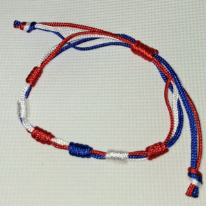 B - July 4th Cord Bracelet