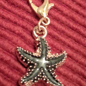 F - Green Starfish Charm