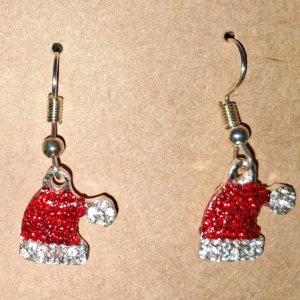 A - Xmas Hat Earrings